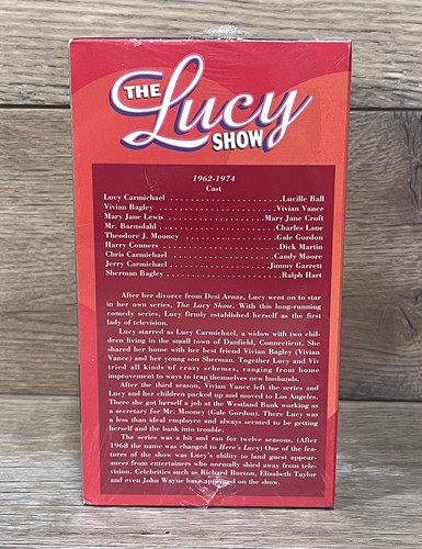 The Lucy Show VHS 4 Tape Set 1998 Vintage (4 VHS; 8 Episodes) FACTORY SEALED - Picture 4 of 9