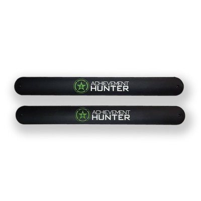 Roosterteeth Achievement Hunter Logo Slap Bands 2 Pack Ebay