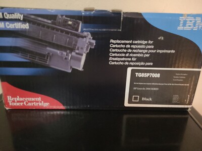 replacement toner cartridge IBM BLK TG85P7008
