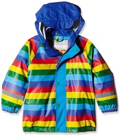 Kozi Kidz Kids' Koster Waterproof Rain Jacket - Multi-coloured Rainbow, 2-3 Kozi Kidz Kids' Koster Waterproof Rain Jacket - Multi-coloured Rainbow, 2-3
