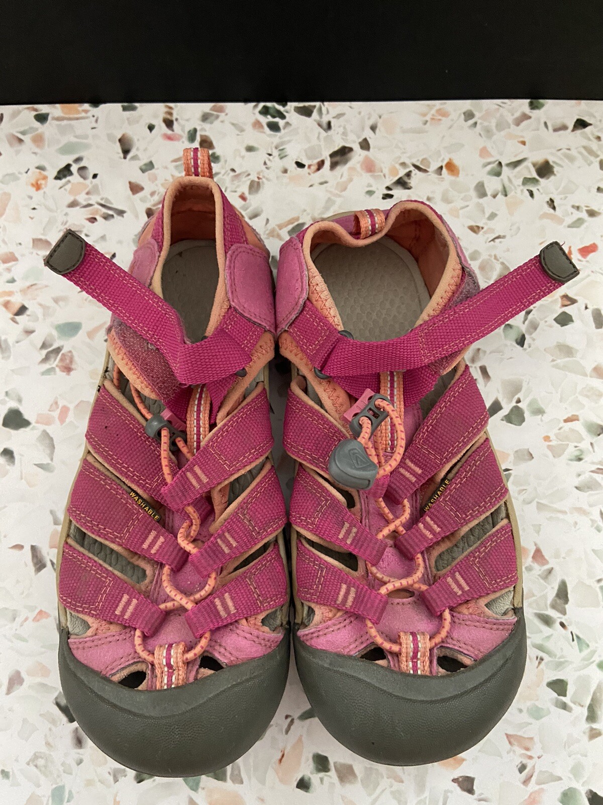 Sandali da trekking Keen Newport H2 da donna rosa lavabili taglia 4 donna