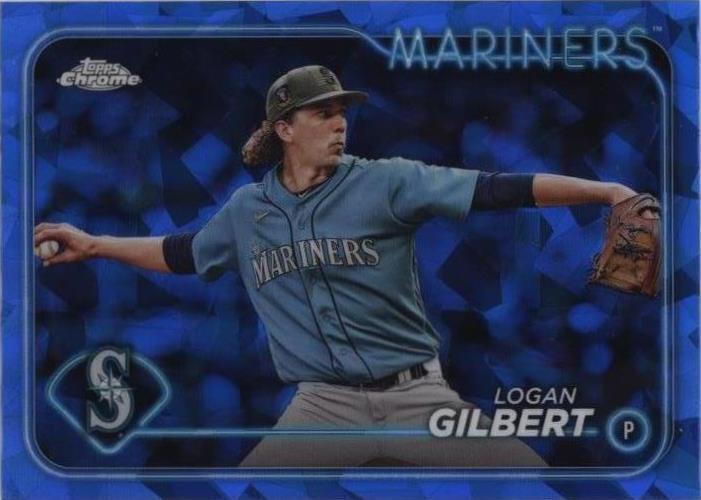 2024 Topps Chrome Sapphire Edition - Logan Gilbert #556 - 1 of 1