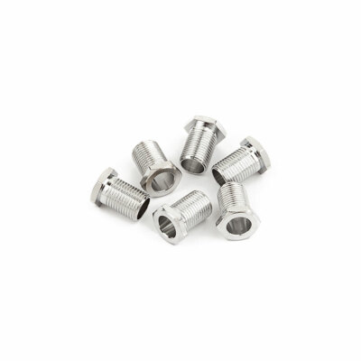 Fender American/Deluxe Serie Tuner Bolzenbuchsen 6er Set (Chrom)
