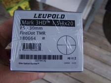 Leupold Mark 3HD 1.5-4x20mm TMR Fire Dot 180664 NIB