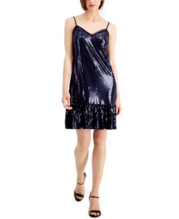 michael kors sequin slip dress Michael Michael Kors Sequined Slip Dress, Size XS