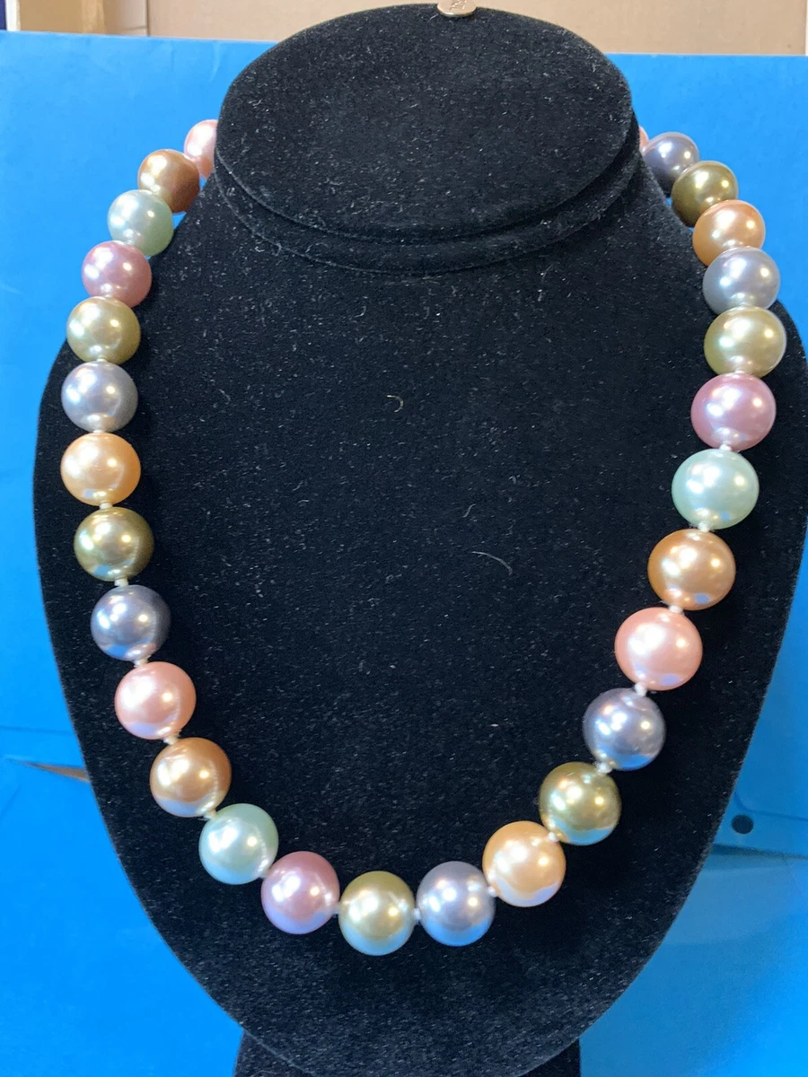 Kjl sale pearl necklace