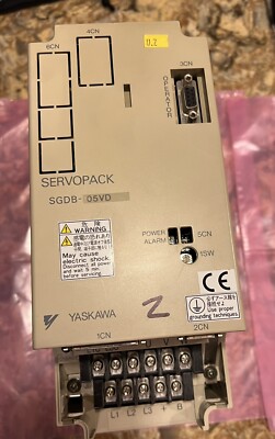 Yaskawa SGDB-05VD Fully Functional, Cleaned & Checked, Warranty, Ships From USA!
