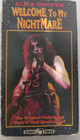 Alice Cooper Welcome To My Nightmare 1975 Vhs Rhino Video Preowned