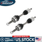 Pair Front Left Right Cv Axles Shaft For Toyota Sequoia Tundra 2008-2020 4Wd