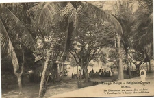 PC BELGIAN CONGO, BOMA, CAMP DES SOLDATS, Vintage Postcard (b33316)