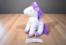 Melissa and Doug Misty White and Purple Unicorn Beanbag Plush 310-826-1 