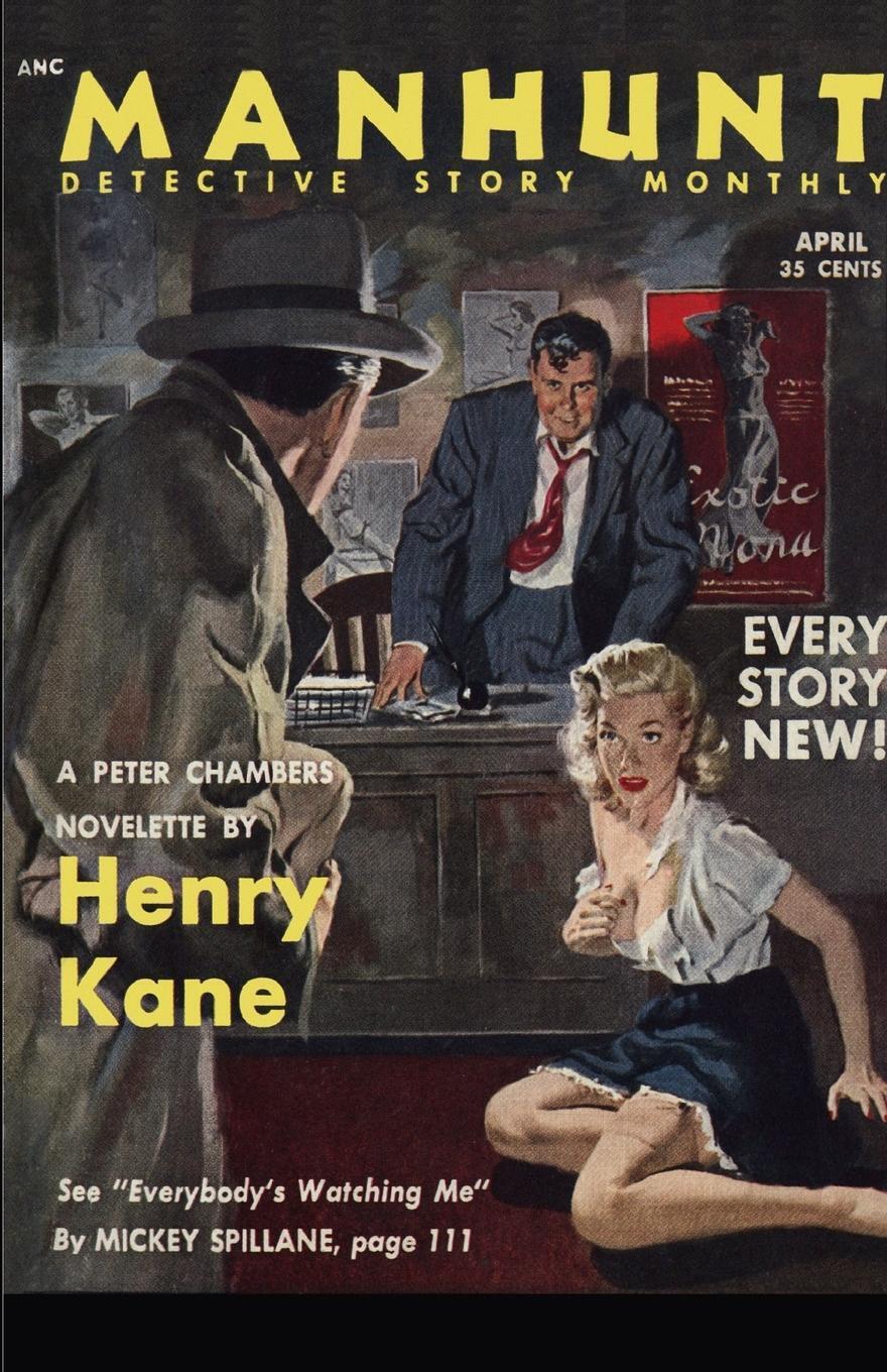 Thumbnail - Manhunt, April 1953 | Mickey Spillane (u. A.) | Taschenbuch |