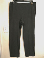 Talbots Womens Pants 10 Gray Classic Side Zip Dress Professional Office Career