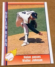 1991 Pacific Trading NOLAN RYAN Baseball Card #45. HOUSTON ASTROS. HOF. 