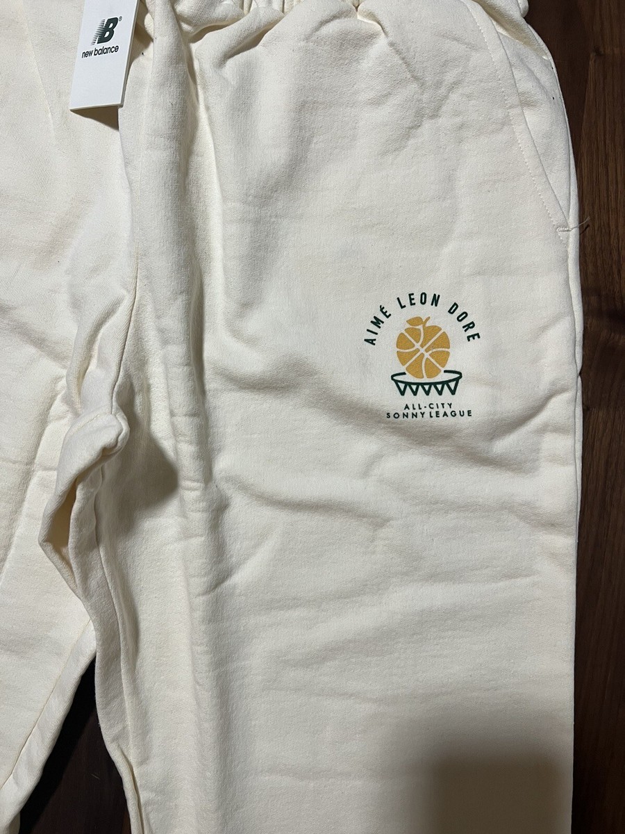 Aime Leon Dore ALD/ New Balance SONNY NY Cream Sweatpants Aime Leon Dore ALD/ New Balance SONNY NY Cream Sweatpants