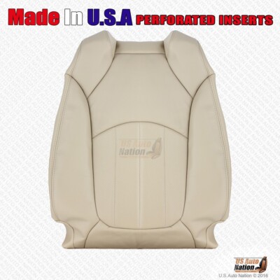 2009 2010 2011 2012 Chevy Traverse LTZ Driver Top Perforated Leather Cover Tan