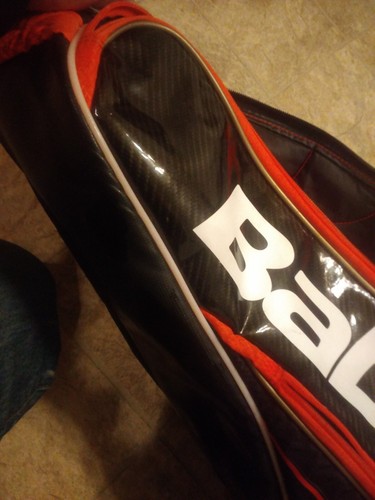 Babolat Pure Control Tennis Iso-Thermal Racquet Bag Black/Red Multi Compartment - Picture 4 of 11