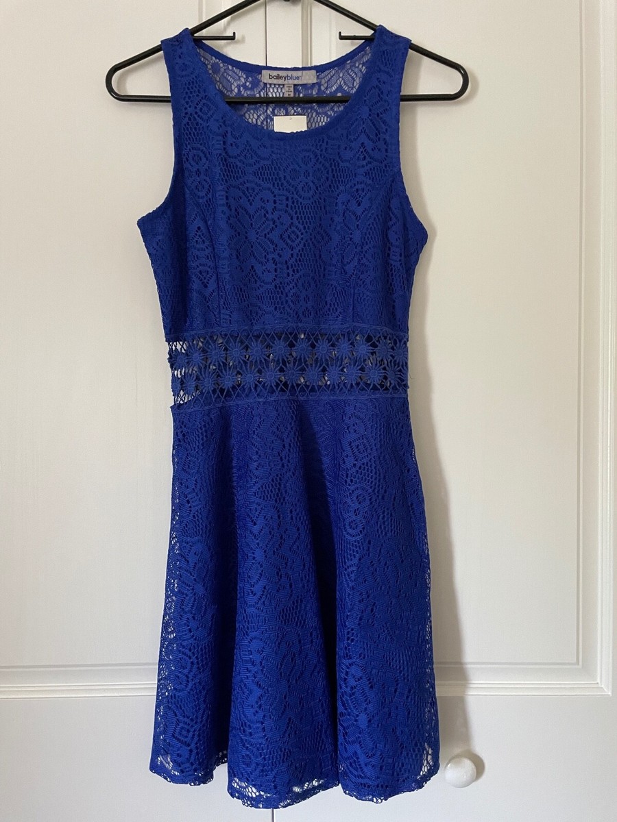 Bailey Blue Tank Dress Royal Blue OR Yellow Size Medium NWT!!