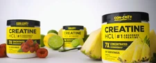 CON-CRET® CREATINE HCL POWDER Concentrated Pure #1 Absorbed 750mg 60 Servings