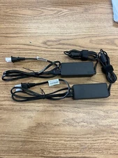 (LOT OF 2) Lenovo ThinkPad 65W 20V 3.25A Laptop Charger AC Square Tip