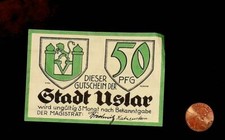 1920 Germany USLAR 50  Phennig Banknote / Notgeld