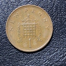 UK England 1976 “New” PENNY Queen Elizabeth II Decimal - International Coin