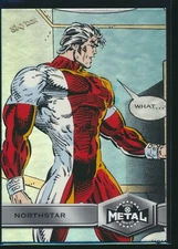 2020 2021 Upper Deck Marvel Metal Universe X-Men High Series SP #148 Northstar