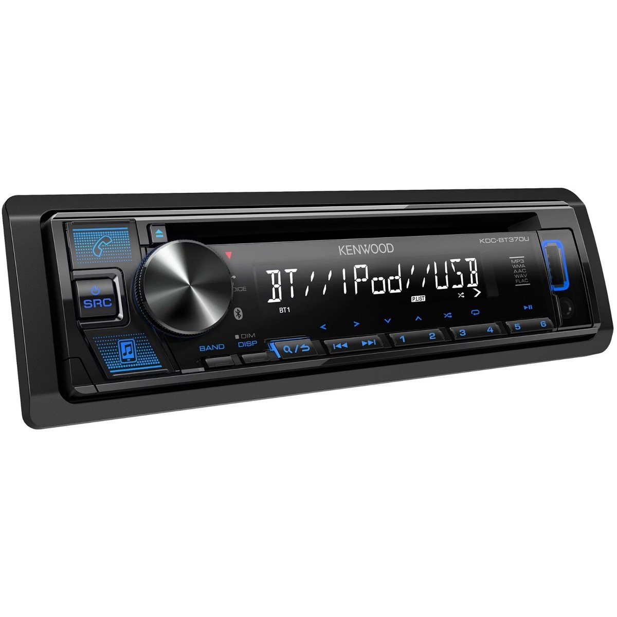 Kenwood KDC-BT370U Bluetooth 200w Car CD Player Android iPhone AM