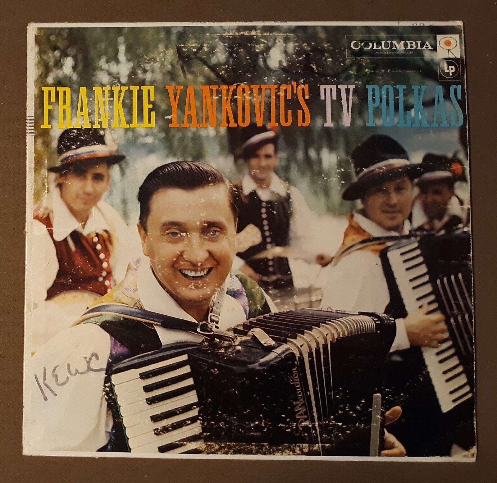 Frankie Yankovic's TV Polkas by Columbia Records 33rpm VINYL LP