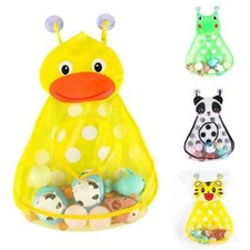 Baby Kids Bath Toy Holder Storage Net Organiser Hanging Bathroom Shower Mesh