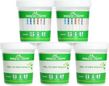 Easy Home 12-Panel Drug Test Cup w/ Temp Strip  Instant Urine Results