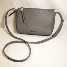 Nine West Gray Levona Crossbody Purse, Nwt