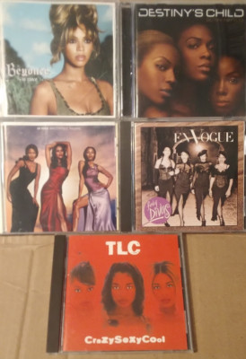 5 CD LOT En Vogue Funky Divas TLC CrazySexyCool Beyoncé B'Day Destiny's Child