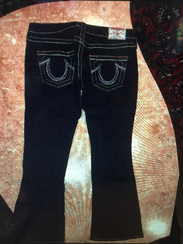 JEANS WITH COLORED STITCHING SIZE 
