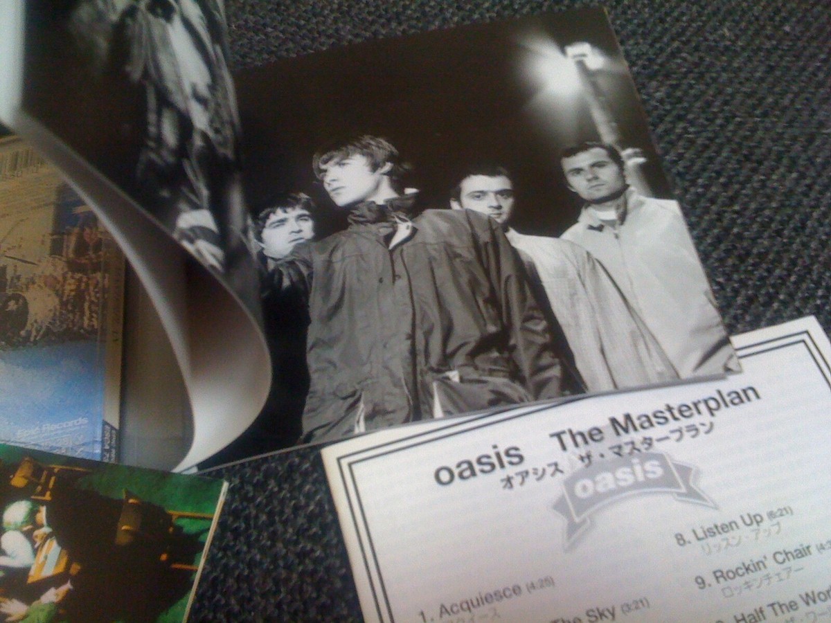 OASIS / the masterplan /JAPAN LTD CD book | eBay