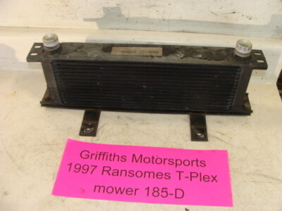 1997 RANSOMES T-PLEX 185D reel mower cooling oil hydro hydraulic cooler radiator