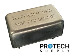 Vectron MQF27.0-0600/03 Monolithic Crystal Filter NEW with WARRANTY