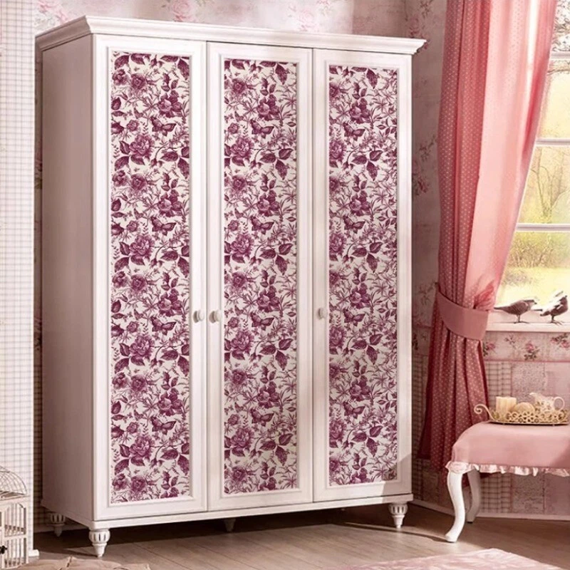 40*250 cm Rosa Flor Papel Pintado Muebles Renovación Hágalo Usted Mismo Pegatinas de Pared Decoración Foto 2 de 4