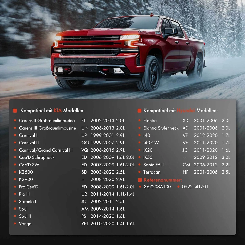 Centralina tempo di accensione per Hyundai Elantra Santa Fé II i40 KIA Cee'D Venga Carens - Immagine 3 di 4