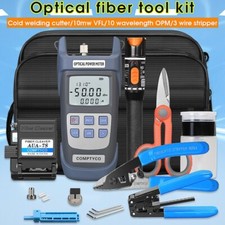 FTTH Fiber Optic Tool Kit Fiber Optical Power Meter 10mW Visual Fault Locator