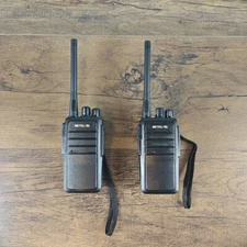 Lot of 2 Retevis RT21 UHF Two Way Radio Walkie Talkie CTCSS/DCS VOX TOT