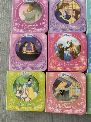 Disney Princess Inspirational Mini Board Book Collection | eBay