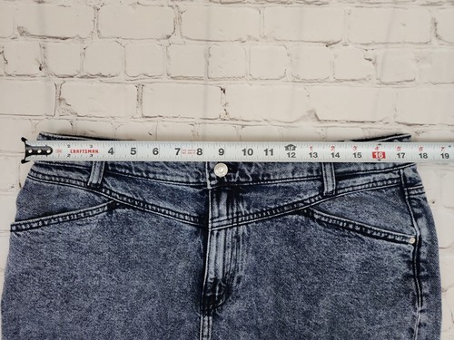 Vintage y2k Embroidered LOGO Tommy Hilfiger Women's Jean Skirt Sz 12 100% Cotton - Picture 6 of 7