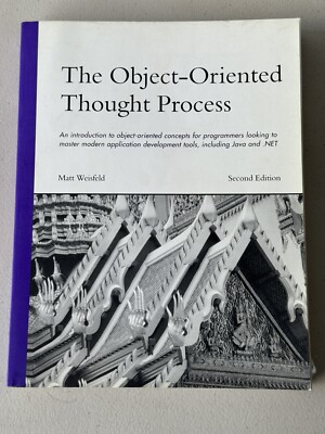 Vintage The Object-Oriented Thought Process 2nd Edition Programming Book