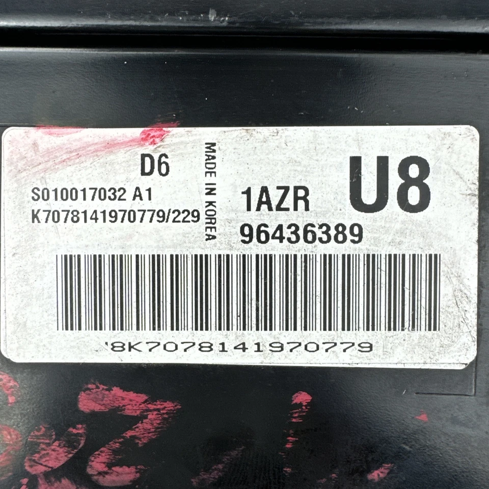 2003 Suzuki Verona S010017032 96436389 módulo de controle do motor ECM ECU, FABRICANTE DE EQUIPAMENTO ORIGINAL - Imagem 2 de 3