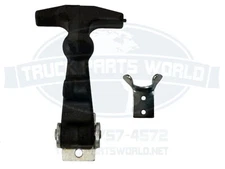 Buyer Products Rubber Hood Latch Bungee Latch Battery Latch W/ Bracket And Pin