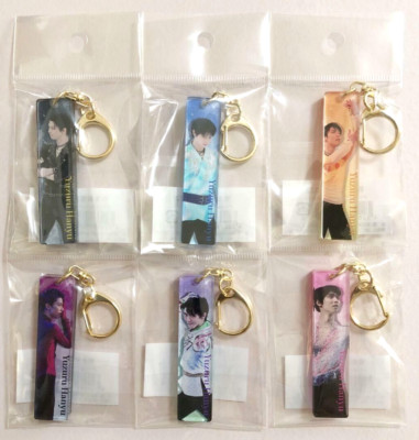 Yuzuru Hanyu Exhibition 2022 Acrylic Key Chain 6 Types Set