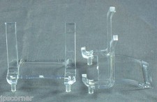 Clear Plastic Display Stands / Easels for Coin Slabs, Qty. 36