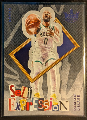 2024-25 PANINI COURT KINGS DAMIAN LILLARD SELF EXPRESSION /49  R1P:13