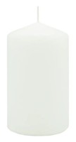 Diana Candles Stumpenkerze Ø 8 Cm X 20 Cm Weiß Kerze Dekokerze Weihnachtskerze